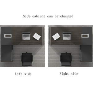 <strong>L</strong> <strong>shape</strong> <strong>office</strong> <strong>table</strong> furniture fashional modern <strong>office</strong> desk for boss desk top:mdf/ other part:mfc hm - Product Image 6
