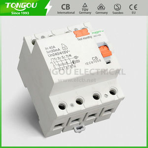 <span class=keywords><strong>Interruptor</strong></span> <span class=keywords><strong>diferencial</strong></span> tongou torc1-63 4p serie, 25 disyuntor amp - Product Image 1