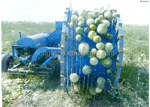 Hot sale Nonghaha brand 4ZGJT-500 combine type watermelon seeds extractor with picker