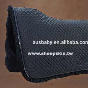 Pelle di pecora sella coperta <span class=keywords><strong>e</strong></span> pad - Product Image 1