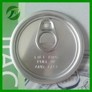 211# Food Grade Safety Pull Top Lid Easy Open Ends