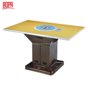 Aopa Commerical Restaurant Koreaanse <span class=keywords><strong>Bbq</strong></span> Grill Tafel - Product Image 6
