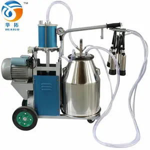 Fully automatic single barrel cow milking machine with CE Approved for hot sale
