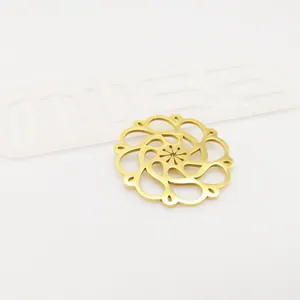 Factory Supplies Superior Magical Jewelry Hollow Flower Design Mandala Pendants For Sale