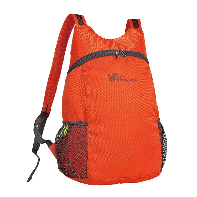 Cheap cheapest simple custom lightweight foldable travel backpack bag ultralight hiking vest foldable rucksack