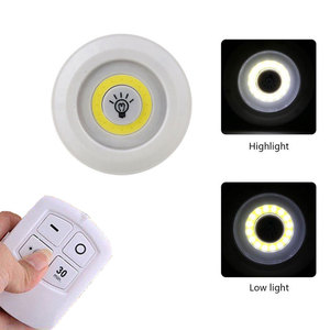 Lámpara LED brillante con control remoto, luz nocturna táctil, inalámbrica - Product Image 4
