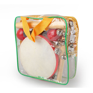 Müzik perküsyon tef seti oyuncak, eğitici oyuncak müzik grubu bir çanta içinde - Product Image 5