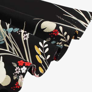 Robes de soirée noires rétro à imprimé cygnes, ventes chaudes - Product Image 4