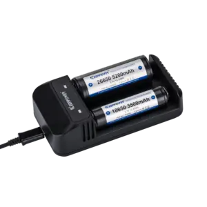 KeepPower — batterie Li-ion rechargeable 32650/21700/20700/18650, chargeur C2, nouveauté