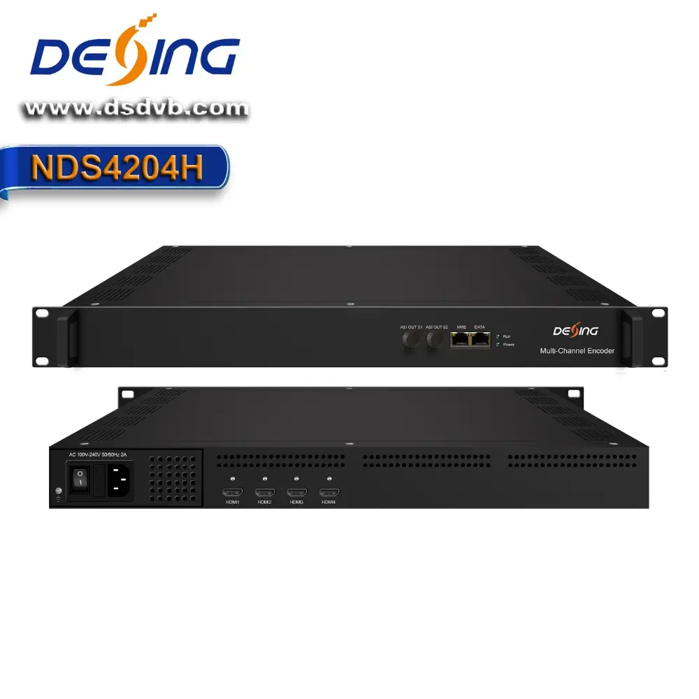 NDS4204H UDP RTSP HTTP HLS 네트워크 IP 인코더