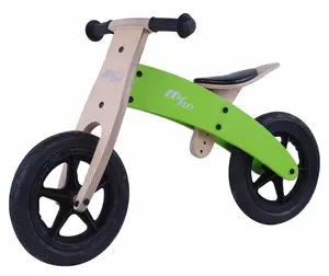 12'' Balance Wooden Bikes with EVA Tire For Kids Exercise as Children toy