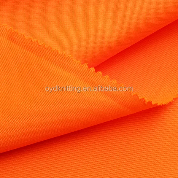 100% 폴리 에스터 방화 직물 네온 옐로우/그린/오렌지/핑크 형광 반사 조끼 패브릭/보안 유니폼 천