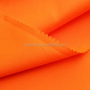 Tela reflectante fluorescente de neón, uniforme de seguridad, 100% poliéster, amarillo/verde/naranja/rosa