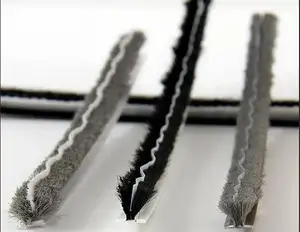 Ausgezeichnete aluminium fenster kunststoffdichtung pinsel mit fin