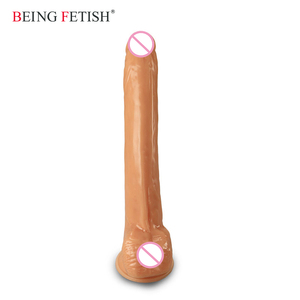 Largo y delgado caballo Dildo Dong con ventosa fuerte pene realista - Product Image 5