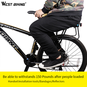 <span class=keywords><strong>Porte</strong></span>-bagages en alliage d'aluminium pour <span class=keywords><strong>vélo</strong></span>, 20-29 pouces, étagère pour bicyclette de montagne, support arrière, <span class=keywords><strong>50</strong></span> pièces - Product Image 3