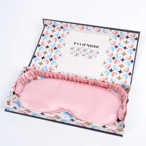 Wholesale Luxury 19mm The Finest Double Layer Silk Fillings 100% Mulberry Silk Sleep Eye Mask