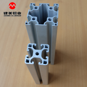 <strong>6063</strong> T5 Industrial T Slot <strong>Aluminum</strong> <strong>Profile</strong> with Cutting Service Customizable Thickness - Product Image 4