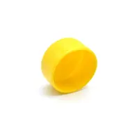 6mm YELLOW ROD BAR STUDDING STUD CABLE SAFETY VINYL PLASTIC THREAD COVER CAPS Pipe Terminal Cover Protector