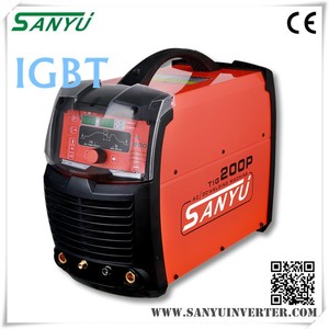 Sanyu Trung Quốc Sử Dụng Rộng Rãi Xách Tay Tig 200A ACDC Máy Hàn - Product Image 3