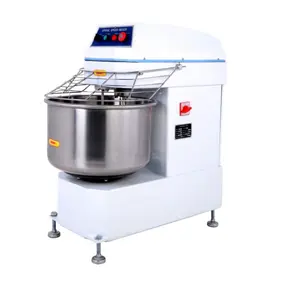 120L Mixer Spiral/Mixer Adonan 50Kg Bubuk/Peralatan Roti Panggang Roti Baguette Pastry Snack Baker