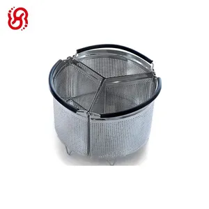 3 Mảnh Ngay Lập Tức. Phụ Kiện Nồi 6 Qt Bộ Chia Nồi Hấp Có Tay Cầm Bằng Silicon