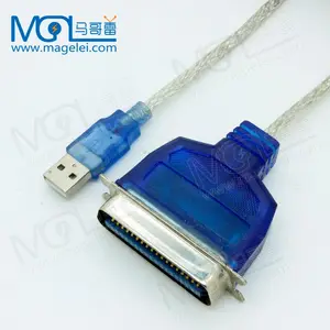 고품질 36 핀 드라이버 Usb IEEE1284 프린터 케이블