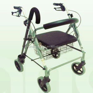Mobility Walker <strong>Rollator</strong> Delux Walking Aids for Disabled Handicapped and Elderly - Product Image 4