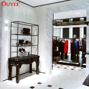 Modern Men's Clothing Shop Furniture Design Garment Store Cloth Display Stand <strong>Clothes</strong> <strong>Shelf</strong> - Product Image 5