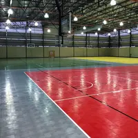 Pp verriegelung fliesen verwendet bauen eine indoor basketball gericht sport bodenbelag material preis kosten für verkauf