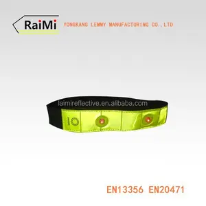 Segurança esporte armband com Banda LIDERADA CE EN13356 RohS