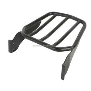 Sissy Bar avec dossier conique et porte-bagages arrière pour Harley Softail Fat Boy 07-17 XF2906A02-B Noir Pièces de <span class=keywords><strong>moto</strong></span> - Product Image 3