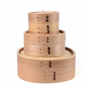 factory direct sale natural cooking utensils bamboo steamer