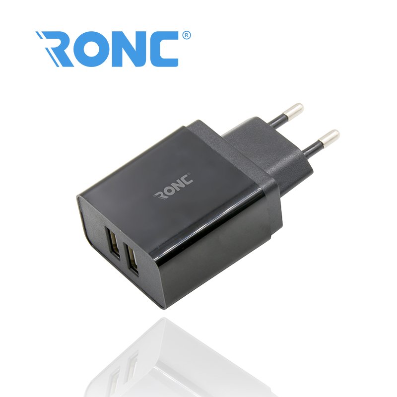 2 порта телефон Универсальный USB зарядное устройство 2.4a адаптер