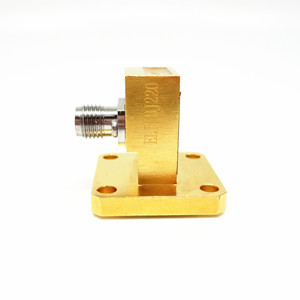 Ống Dẫn Sóng Đầu Cái Có Rãnh Mặt Bích Hình Vuông WR42 Đến K(2.92Mm) Cho Bộ Chuyển Đổi Đồng Trục - Product Image 1