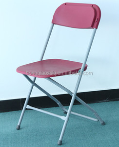 Silla plegable de plástico para exterior e interior, moderna, colorida, para fiesta - Product Image 3