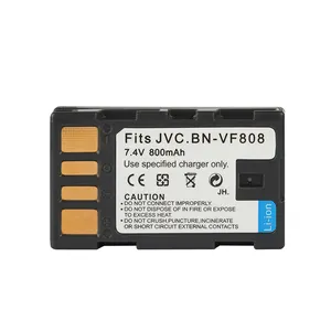 Replacement Digital Camera Battery for JVC BN-VF808 BN-VF808U