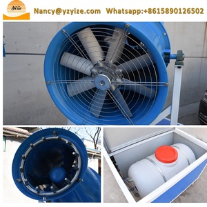Agrícola elétrico água pulverizador névoa ventilador Poeira Supressão Pulverizador Poeira lutador névoa arma máquina - Product Image 6