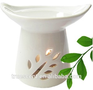 Leaf Shape Home Fragrance Ceramic Oil Burner - Product Image 1