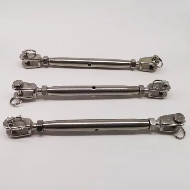 M8 Jaw Jaw Closed Body Turnbuckle 304 STAINLESS STEEL Rigging Screw
