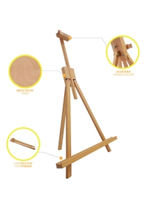 Mont Marte <strong>Table</strong> <strong>Easel</strong> Wood Beech, Rt <strong>Easel</strong>, <strong>Easel</strong> Stand - Product Image 4