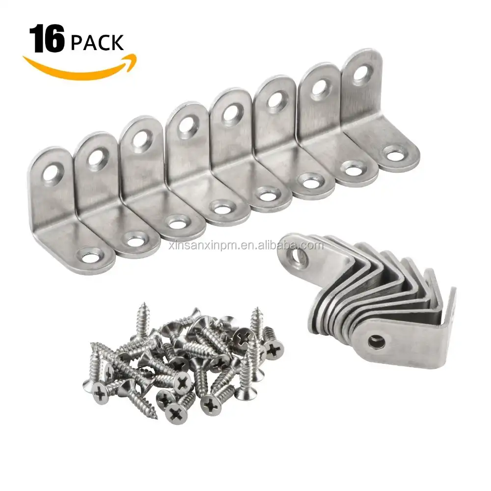 Piezas de metal pequeñas para fabricación OEM, tobogán de acero y metal, agujero de llave galvanizado, soporte deslizante en forma de l