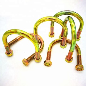 M16 Thép Carbon Lạnh Ép Vuông U Bolt Ống Kẹp Cho Máy Kéo - Product Image 4