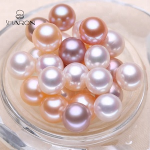 도매 8-8.5 AAA 광택 자연 교양 민물 <span class=keywords><strong>Undrilled</strong></span> 둥근 느슨한 진주 - Product Image 2