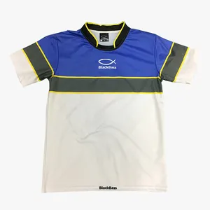 Униформа для регби Healong с сублимационной печатью, сине-белая Джерси для регби