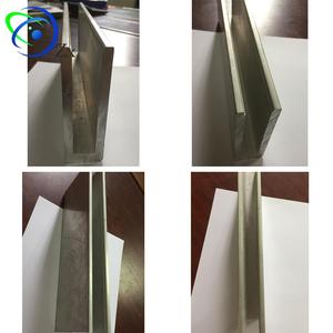 Chaîne <span class=keywords><strong>en</strong></span> Aluminium <span class=keywords><strong>en</strong></span> forme de U pour cadres, idéal pour les rails et les balustrades <span class=keywords><strong>en</strong></span> verre, installation facile, rainure inférieur <span class=keywords><strong>en</strong></span> acier inoxydable, 10/12/15mm, DIY - Product Image 3