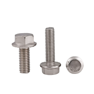 Thép Không Gỉ A2 A4 SUS304 316 Hex Mặt Bích Đầu Bu Lông M5 M6 M8 M10 M12 M14 M20 DIN ISO Thô Fine Thread Pitch - Product Image 1