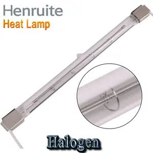 Infrared Lamp With Embedded White Reflector 2000W IR 400V SK15 Reflector
