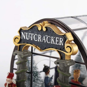 Quà Tặng Khuyến Mãi Theo Mùa Led <span class=keywords><strong>Dancing</strong></span> Princess Và <span class=keywords><strong>Nutcracker</strong></span> Acrylic Christmas House - Product Image 3