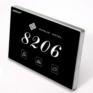 ไม่รบกวนห้องพักโรงแรมประตูป้ายแขวนป้ายชื่อจานประตูขายส่งแผ่น - Product Image 1